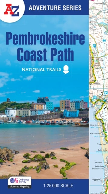 Pembrokeshire Coast Path - With Ordnance Survey Mapping