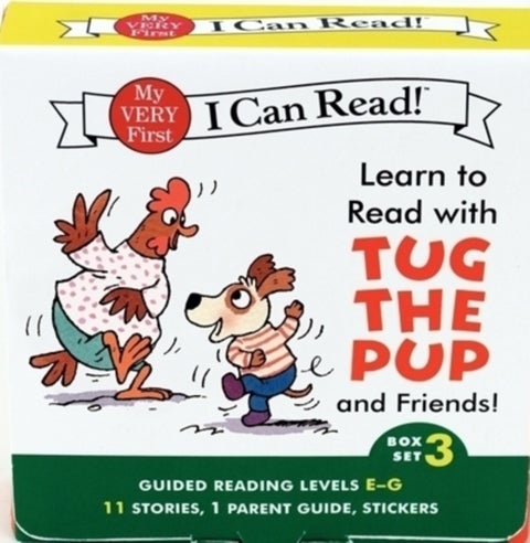 Learn to Read with Tug the Pup and Friends! Box Set 3 - Levels Included: E-G
