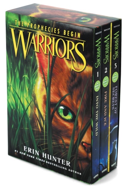 Warriors Box Set: Volumes 1 to 3 - Into the Wild, Fire and Ice, Forest of Secrets