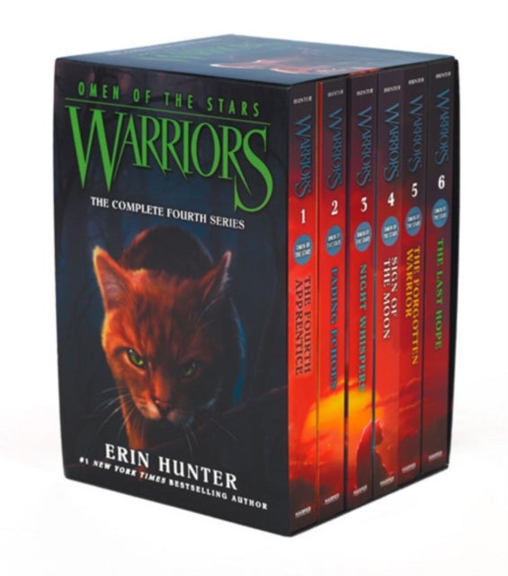 Bilde av Warriors: Omen Of The Stars Box Set: Volumes 1 To 6 Av Erin Hunter