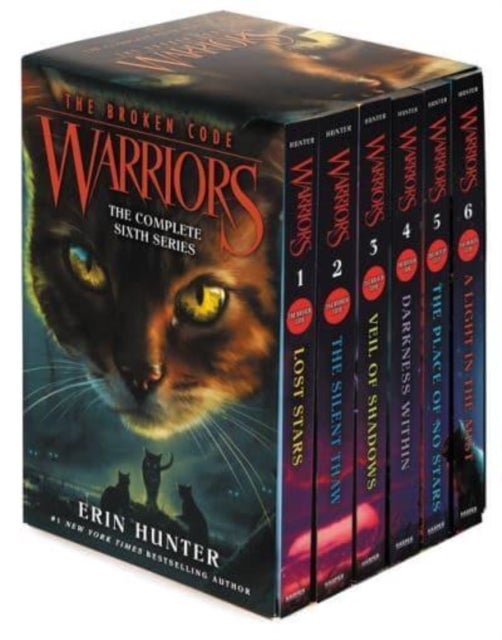 Bilde av Warriors: The Broken Code Box Set: Volumes 1 To 6 Av Erin Hunter
