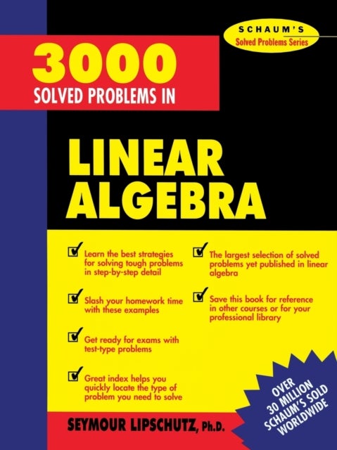 3,000 Solved Problems in Linear Algebra