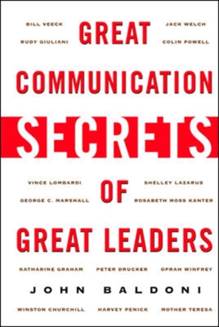 Bilde av Great Communication Secrets Of Great Leaders Av John Baldoni
