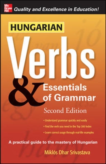 Bilde av Hungarian Verbs &amp; Essentials Of Grammar 2e. Av Miklos Torkenczy