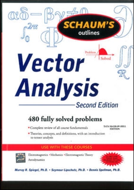 Bilde av Schaum&#039;s Outline Of Vector Analysis, 2ed Av Murray Spiegel, Seymour Lipschutz