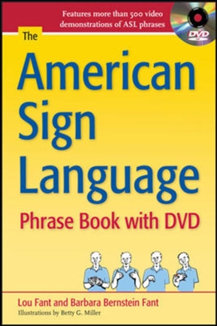 Bilde av The American Sign Language Phrase Book With Dvd Av Barbara Bernstein Fant, Lou Fant