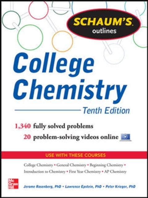 Bilde av Schaum&#039;s Outline Of College Chemistry Av Jerome Rosenberg, Lawrence Epstein, Peter Krieger