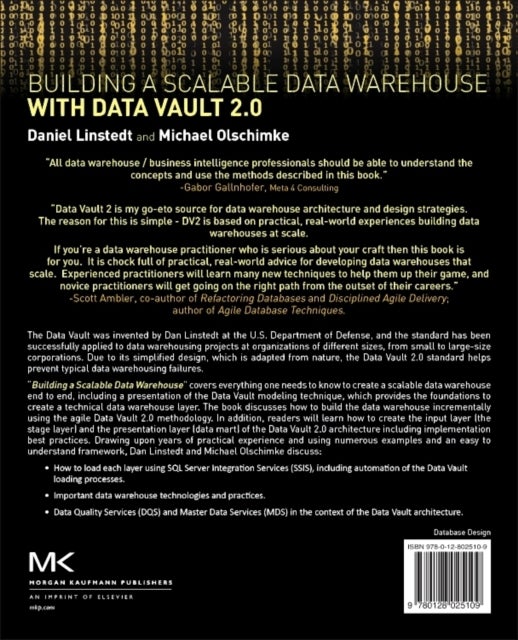 Bilde av Building A Scalable Data Warehouse With Data Vault 2.0 Av Daniel (founder And Principal Of Empowered Holdings Llc St. Albans Vt Usa) Linstedt, Michael