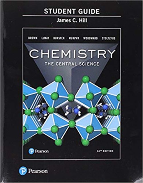 Bilde av Study Guide For Chemistry Av Theodore Brown, H. Lemay, Bruce Bursten, Catherine Murphy, Patrick Woodward, Matthew Stoltzfus