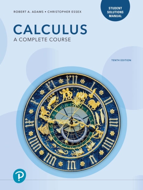 Student Solutions Manual for Calculus - A Complete Course
