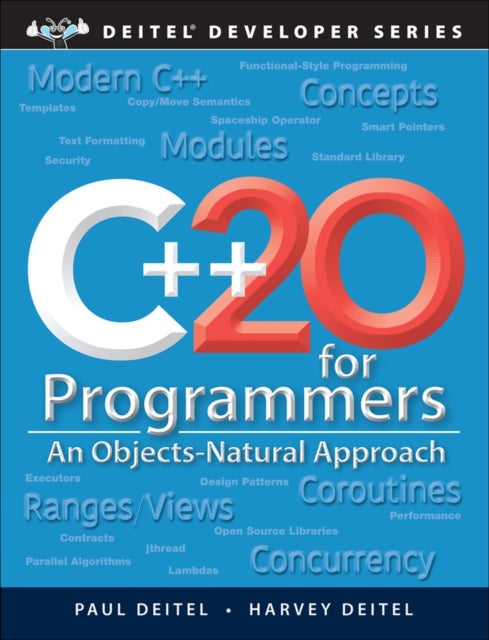 Bilde av C++20 For Programmers Av Paul Deitel, Harvey Deitel