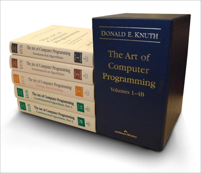 Bilde av Art Of Computer Programming, The, Volumes 1-4b, Boxed Set Av Donald Knuth