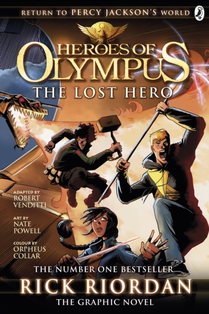 Bilde av The Lost Hero: The Graphic Novel (heroes Of Olympus Book 1) Av Rick Riordan