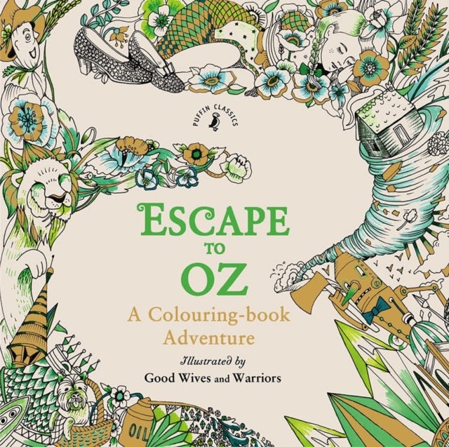 Bilde av Escape To Oz: A Colouring Book Adventure Av Puffin, Good Wives And Warriors