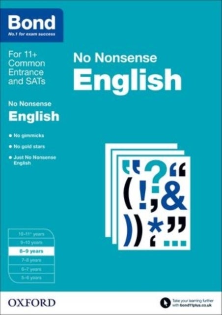Bond: English: No Nonsense - 8-9 years