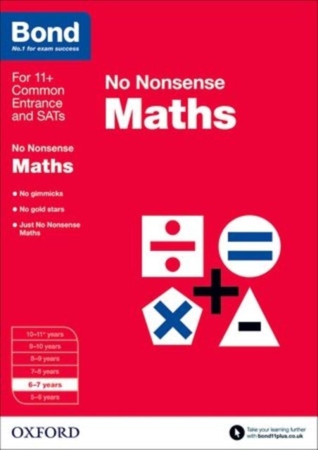 Bond: Maths: No Nonsense - 6-7 years