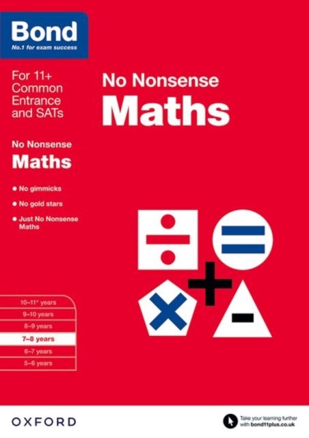 Bond: Maths: No Nonsense - 7-8 years