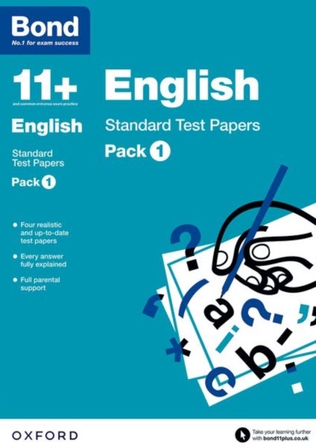 Bond 11 +: English: Standard Test Papers: Ready for the 2024 exam: For 11+ GL assessment and Entranc - Pack 1