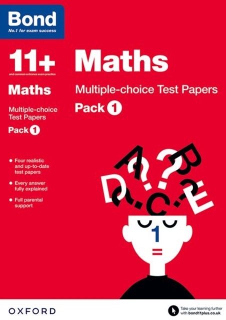 Bilde av Bond 11+: Maths: Multiple-choice Test Papers: For 11+ Gl Assessment And Entrance Exams Av Andrew Baines, Bond 11+