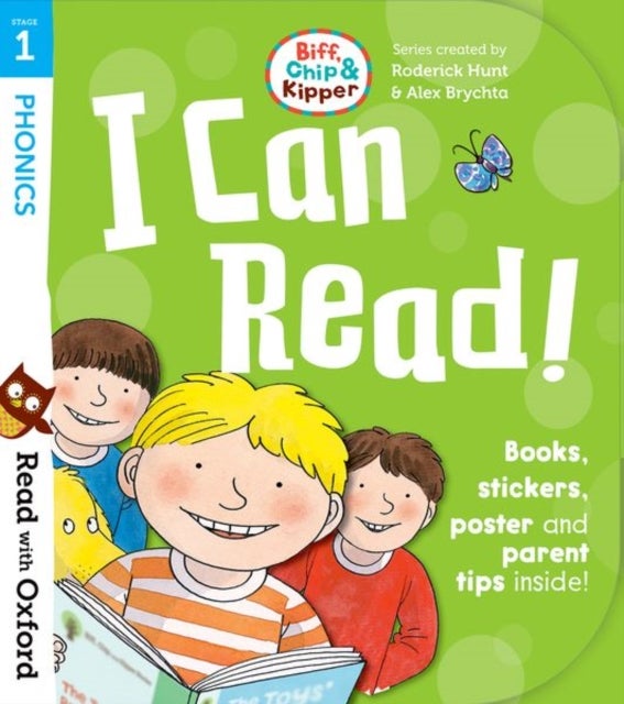 Bilde av Read With Oxford: Stage 1: Biff, Chip And Kipper: I Can Read Kit