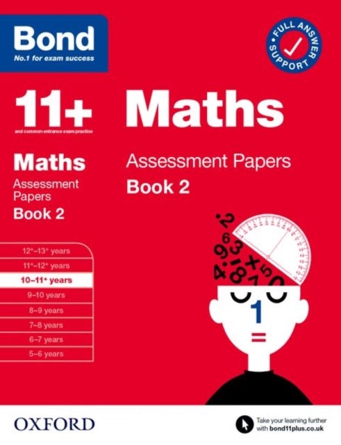 Bilde av Bond 11+ Maths Assessment Papers 10-11 Years Book 2: For 11+ Gl Assessment And Entrance Exams Av J M Bond