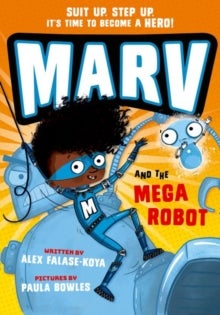 Bilde av Marv And The Mega Robot: From The Multi-award Nominated Marv Series Av Alex Falase-koya