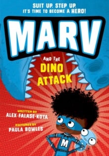Bilde av Marv And The Dino Attack: From The Multi-award Nominated Marv Series Av Alex Falase-koya