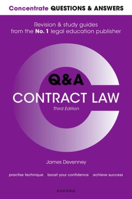 Concentrate Questions and Answers Contract Law - Law Q&A Revision and Study Guide