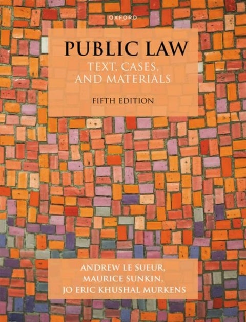 Public Law - Text, Cases, and Materials