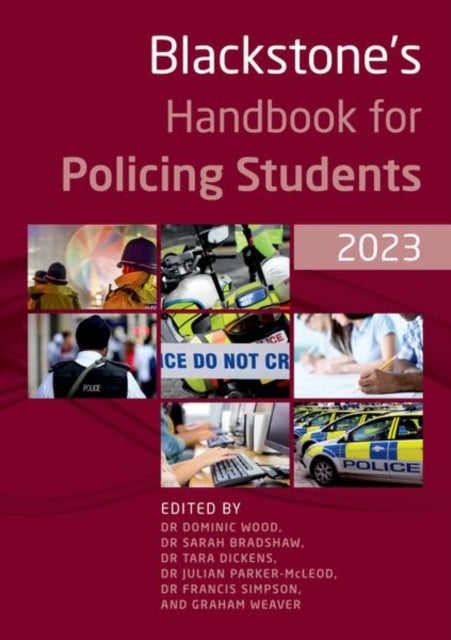Bilde av Blackstone&#039;s Handbook For Policing Students 2023