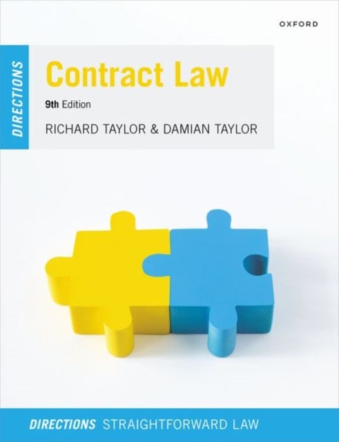 Bilde av Contract Law Directions Av Richard (emeritus Professor Of Law Lancashire Law School University Of Central Lancashire) Taylor, Damian (ma (oxon) Bcl So