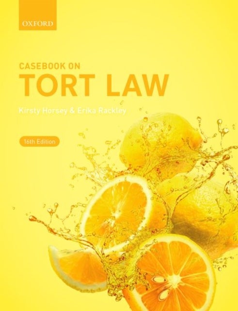 Bilde av Casebook On Tort Law Av Kirsty (reader In Law University Of Kent) Horsey
