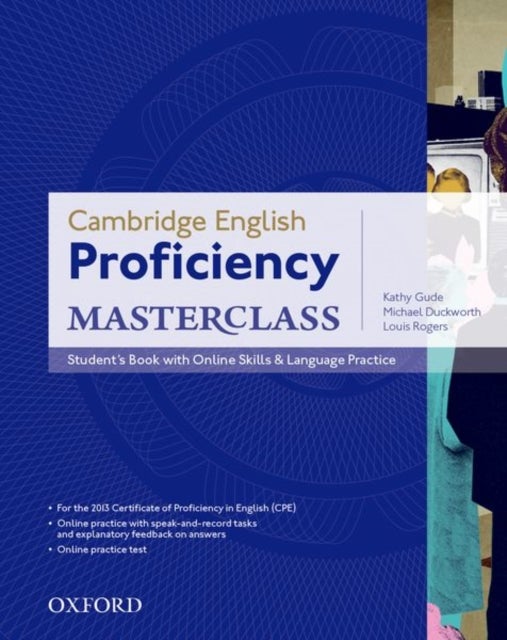 Bilde av Cambridge English: Proficiency (cpe) Masterclass: Student&#039;s Book With Online Skills And Language Pra