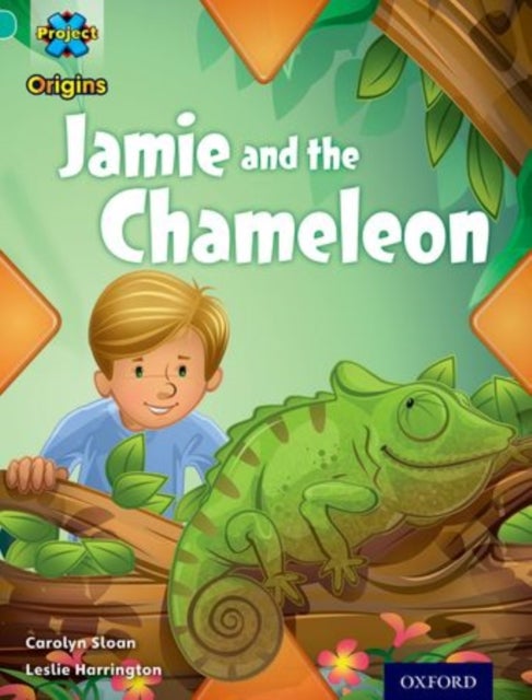 Bilde av Project X Origins: Turquoise Book Band, Oxford Level 7: Hide And Seek: Jamie And The Chameleon Av Carolyn Sloan