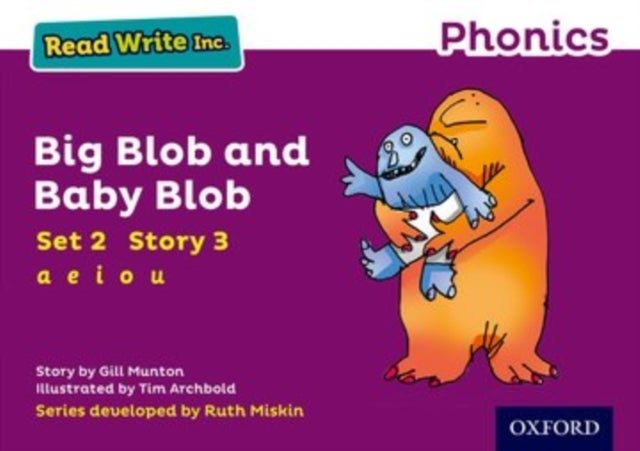 Bilde av Read Write Inc. Phonics: Big Blob And Baby Blob (purple Set 2 Storybook 3) Av Gill Munton