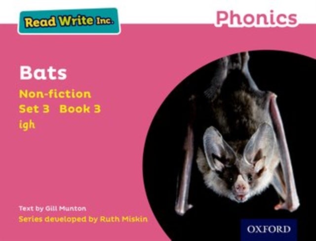Bilde av Read Write Inc. Phonics: Bats (pink Set 3 Non-fiction 3) Av Gill Munton
