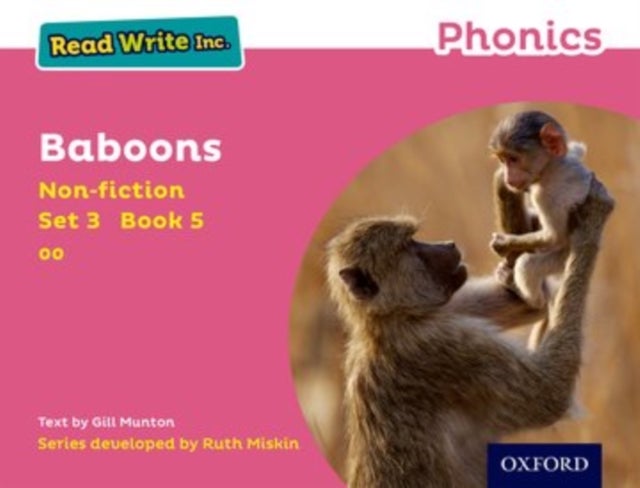 Bilde av Read Write Inc. Phonics: Baboons (pink Set 3 Non-fiction 5) Av Gill Munton
