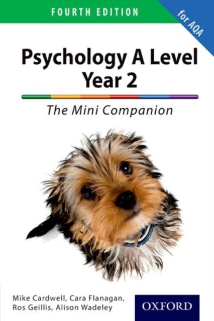 Bilde av The Complete Companions For Aqa: Aqa Psychology A Level: Year 2 Mini Companion Av Mike Cardwell, Rosalind Geillis, Rachel Moody, Alison Wadeley