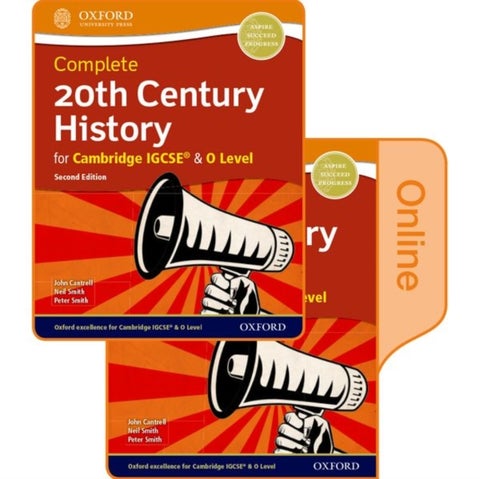 Complete 20th Century History for Cambridge IGCSE (R) & O Level - Print & Online Student Book Pack