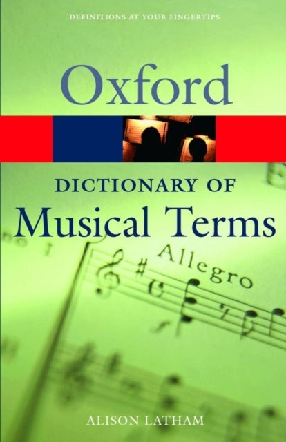 Bilde av Oxford Dictionary Of Musical Terms