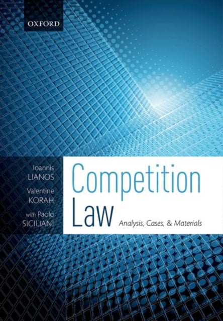 Bilde av Competition Law Av Ioannis (professor Of Global Competition Law And Public Policy Professor Of Global Competition Law And Public Policy Faculty Of Law