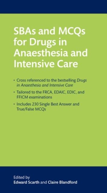 Bilde av Sbas And Mcqs For Drugs In Anaesthesia And Intensive Care