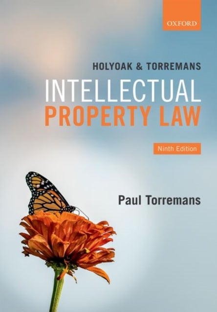 Bilde av Holyoak And Torremans Intellectual Property Law Av Paul (professor Of Intellectual Property Law University Of Nottingham) Torremans