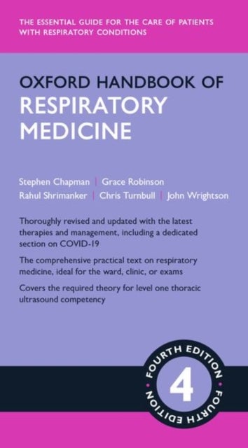 Bilde av Oxford Handbook Of Respiratory Medicine Av Stephen J (consultant In Respiratory Medicine Consultant In Respiratory Medicine Oxford University Hospital