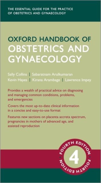 Bilde av Oxford Handbook Of Obstetrics And Gynaecology