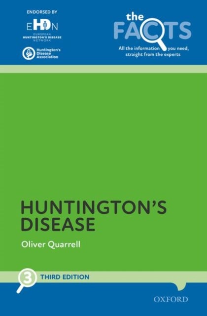 Bilde av Huntington&#039;s Disease Av Oliver (consultant In Clinical Genetics Sheffield Children&#039;s Hospital Sheffield Uk) Quarrell