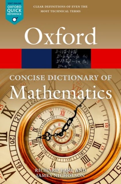 Bilde av The Concise Oxford Dictionary Of Mathematics Av Richard (worcester College University Of Ox Earl