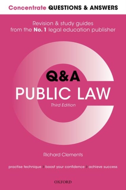 Concentrate Questions and Answers Public Law - Law Q&A Revision and Study Guide
