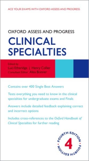 Bilde av Oxford Assess And Progress: Clinical Specialties