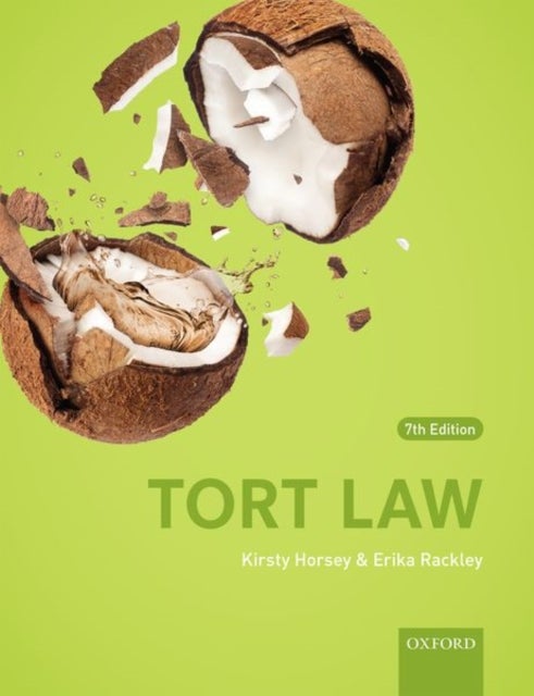 Bilde av Tort Law Av Kirsty (senior Lecturer Kent Law School Horsey
